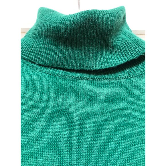 1990s Turtleneck Sweater, Size Small Argyle Sweater - Picture 9 of 10